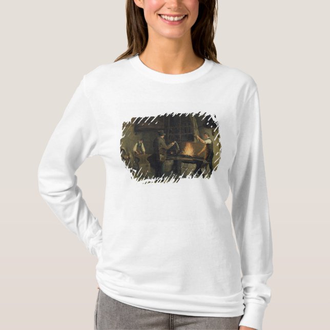 Interior of the Forge, 1837 T-Shirt (Front)