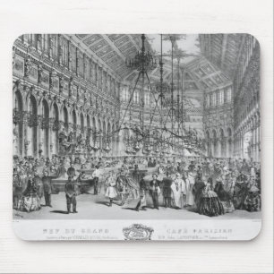 Interior of the 'Grand Cafe Parisien', Paris Mouse Mat