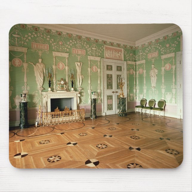 Interior of the Green Dining Room Mouse Mat (Front)