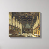 Interior of the Hall of Christ Church, illustratio