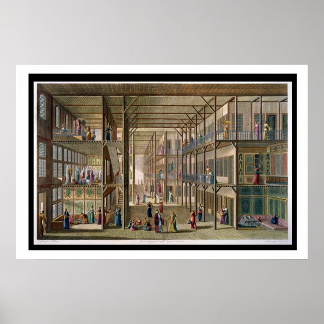 Interior of the Harem of the Great Lord of Constan Poster (Front)