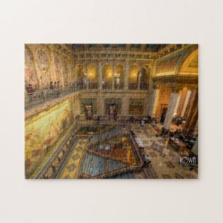 Interior of the Iowa State Capitol Jigsaw Puzzle