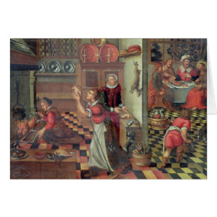 Interior of the Kitchen, the Supper at Emmaus