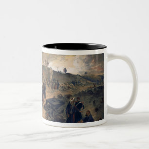 Interior of the Malakoff, plate from 'The Seat of Two-Tone Coffee Mug