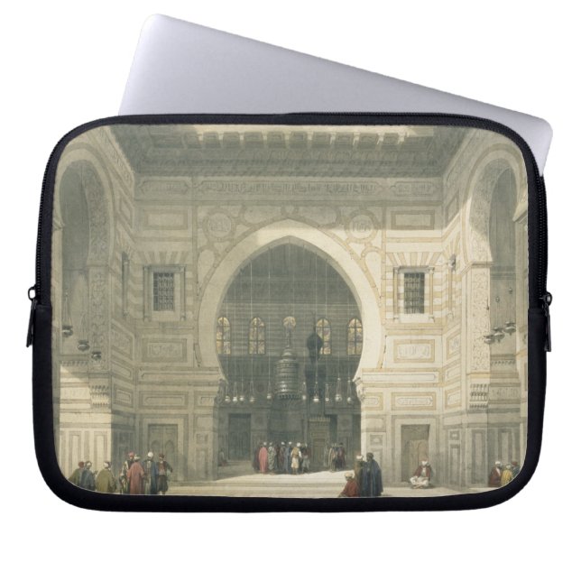 Interior of the Mosque of Sultan Hasan, Cairo, fro Laptop Sleeve (Front)