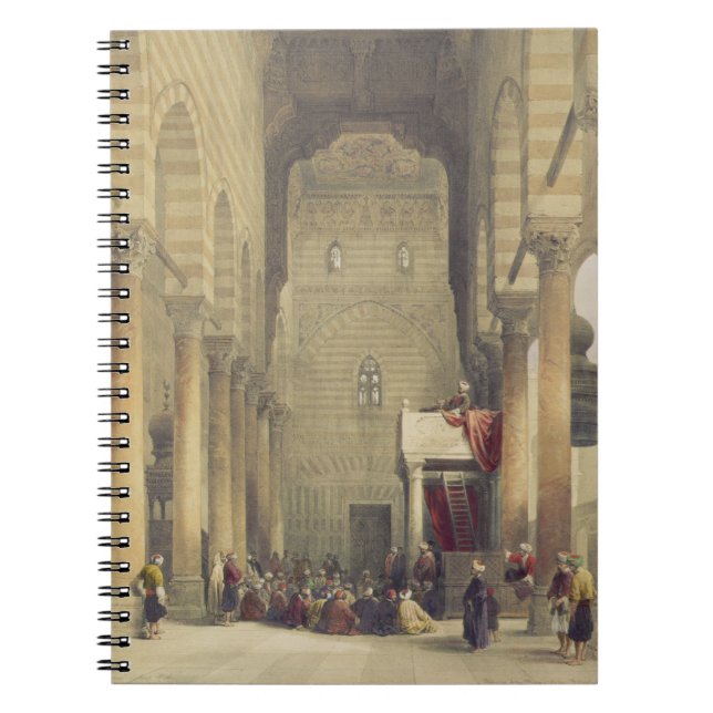 Interior of the Mosque of the Metwalys, Cairo, fro Notebook (Front)