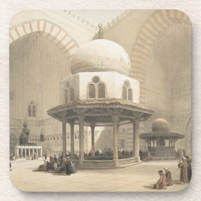 Interior of the Mosque of the Sultan El Ghoree, Ca Coaster (Front)