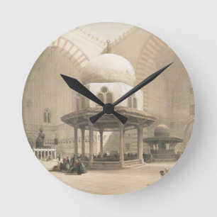Interior of the Mosque of the Sultan El Ghoree, Ca Round Clock