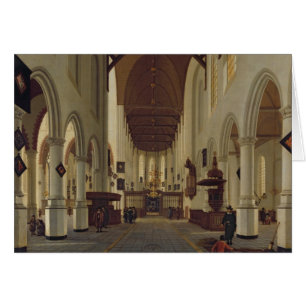 Interior of the Oude Kerk, Delft, c.1660-70