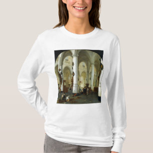 Interior of the Oude Kerk in Delft T-Shirt
