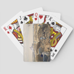 Interior of the Redan, plate from 'The Seat of War Playing Cards
