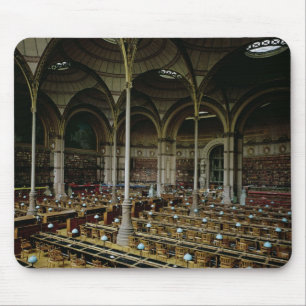 Interior of the 'Salle des Imprimes', 1868 Mouse Mat