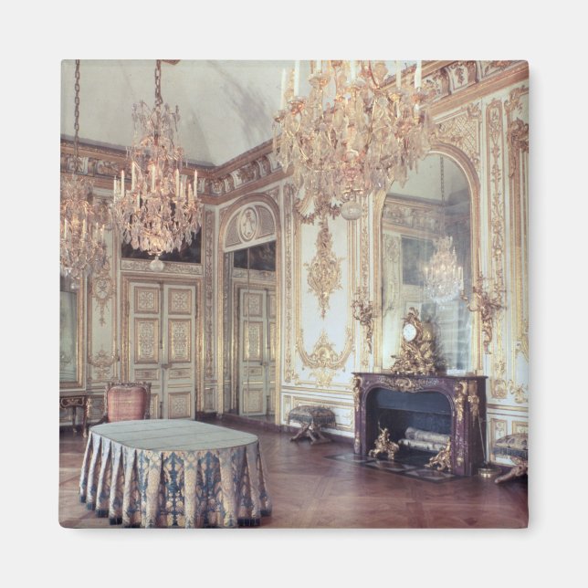 Interior of the Salle du Conseil  1701-55 Magnet (Front)