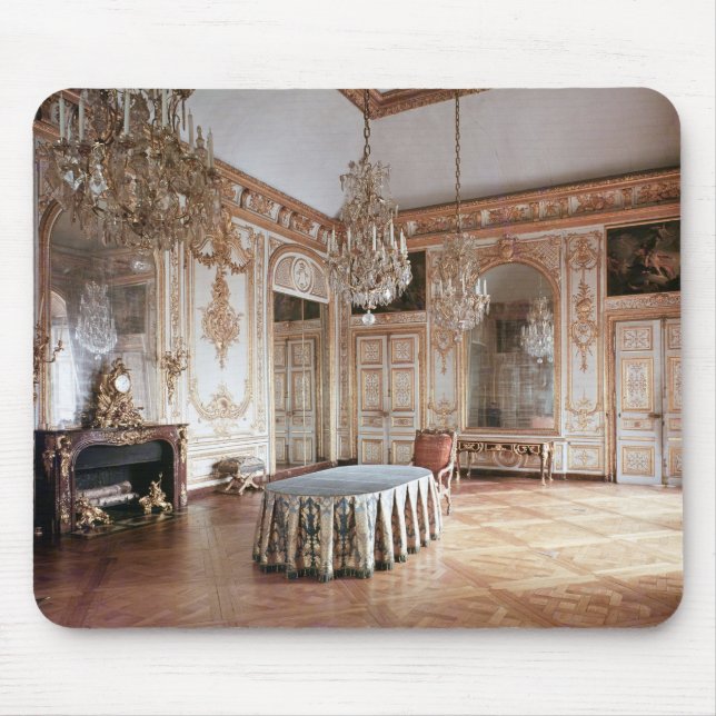 Interior of the Salle du Conseil  1701-55 Mouse Mat (Front)