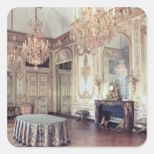 Interior of the Salle du Conseil 1701-55 Square Sticker