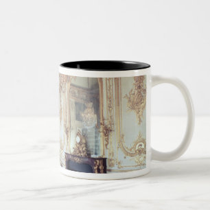 Interior of the Salle du Conseil 1701-55 Two-Tone Coffee Mug