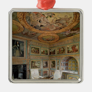 Interior of the 'Salle Louis XIV' Metal Tree Decoration