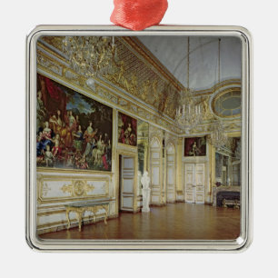 Interior of the Salon de l'Oeil de Boeuf Metal Tree Decoration