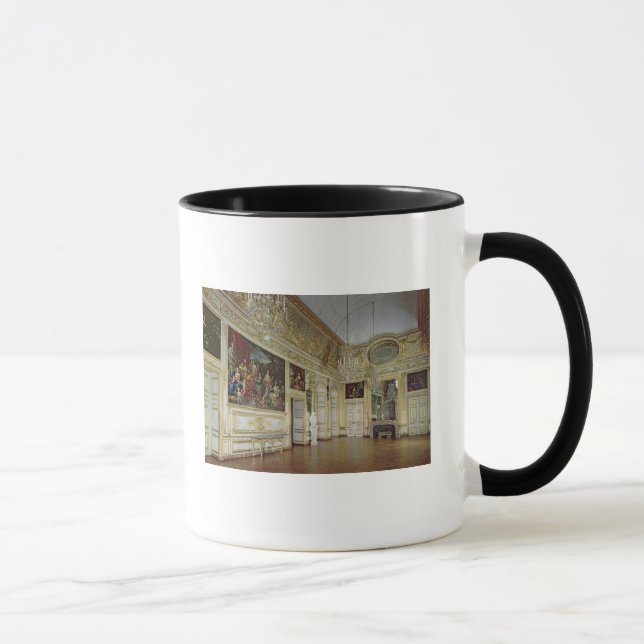 Interior of the Salon de l'Oeil de Boeuf Mug (Right)