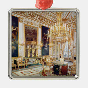 Interior of the Salon des Quatre Saisons Metal Tree Decoration