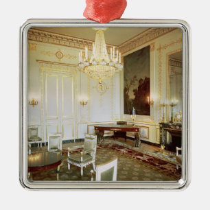 Interior of the Salon Vert Metal Tree Decoration