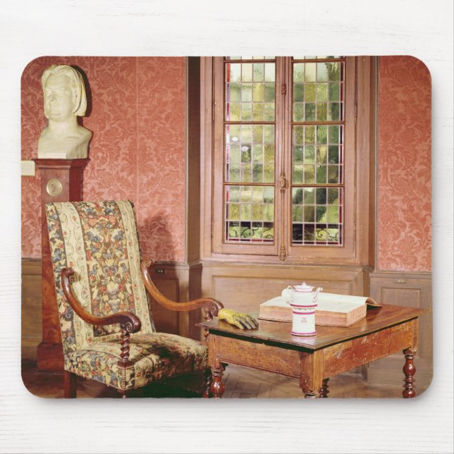 Interior of the study of Honore de Balzac Mouse Mat (Front)