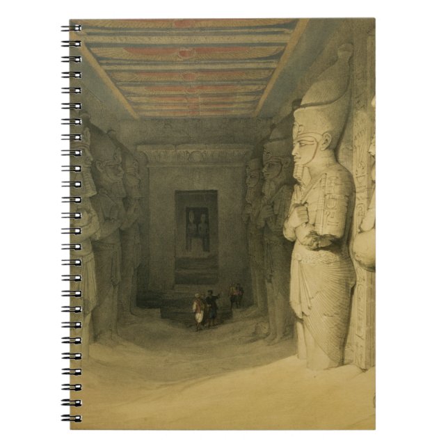Interior of the Temple of Abu Simbel, from "Egypt Notebook (Front)
