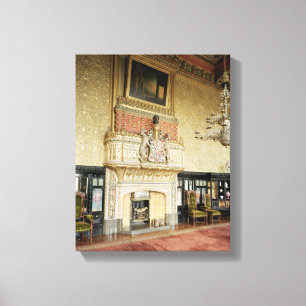 Interior of the Venetian Drawing Room Canvas Print