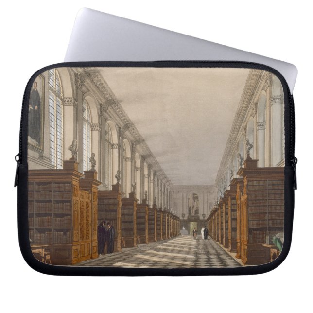 Interior of Trinity College Library, Cambridge, fr Laptop Sleeve (Front)