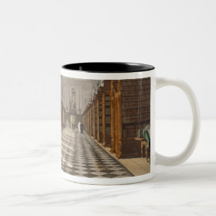 Interior of Trinity College Library, Cambridge, fr Two-Tone Coffee Mug