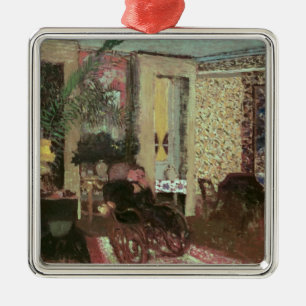 Interior or, The Salon with Three Lamps, 1899 Metal Tree Decoration