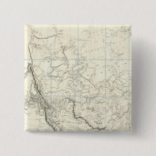 Interior Parts of North America 15 Cm Square Badge