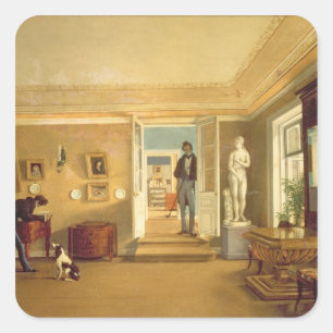 Interior Square Sticker