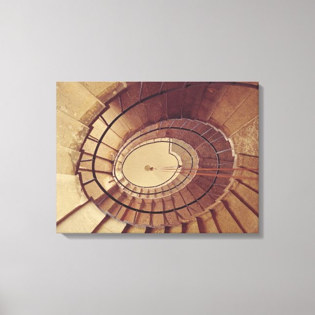 Interior staircase, 1560-61 canvas print (Front)