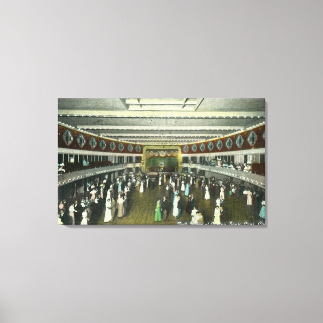 Interior View of the Casino Ball Room Canvas Print (Front)