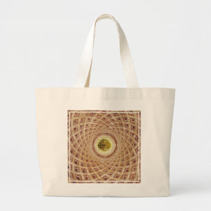 Interior view of the Cupola in the Chapel Large Tote Bag