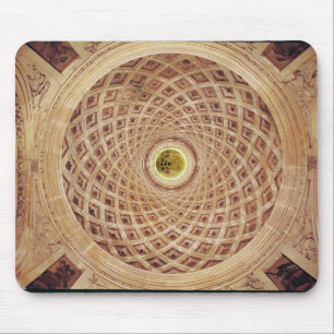 Interior view of the cupola in the chapel mouse mat