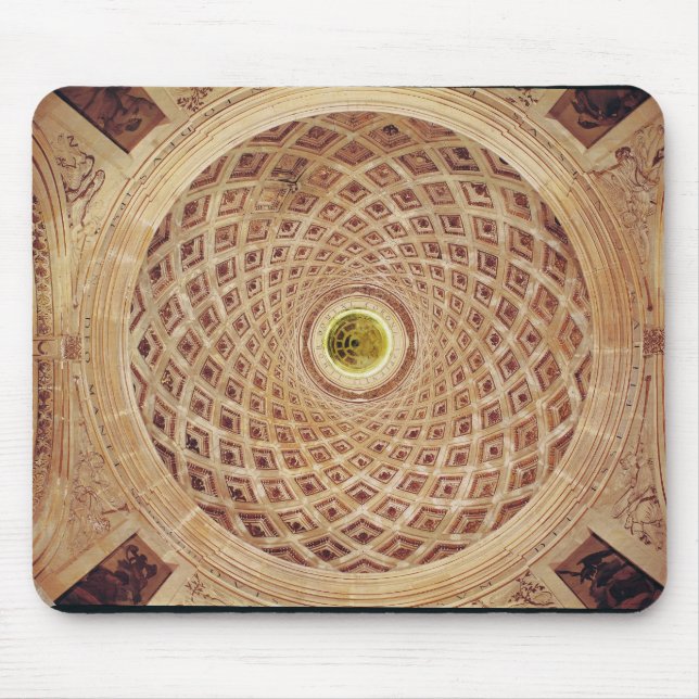 Interior view of the cupola in the chapel mouse mat (Front)