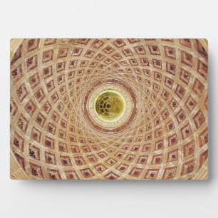 Interior view of the Cupola in the Chapel Plaque