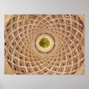 Interior view of the Cupola in the Chapel Poster