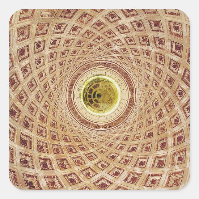Interior view of the Cupola in the Chapel Square Sticker (Front)