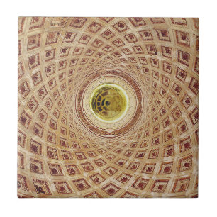 Interior view of the Cupola in the Chapel Tile