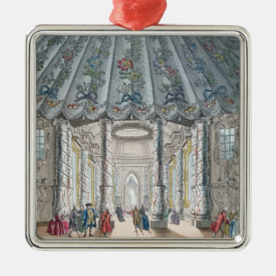 Interior View of the elegant music room Metal Tree Decoration