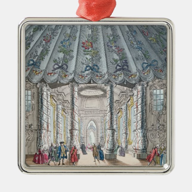 Interior View of the elegant music room Metal Tree Decoration (Front)