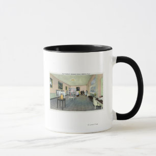 Interior View of the FDR Library, Exhibition Mug