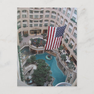 Interior View Of The Grand Hyatt In Washington Dc Postcard