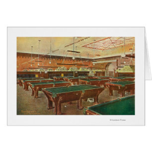 Interior View of the Graney Pool Hall