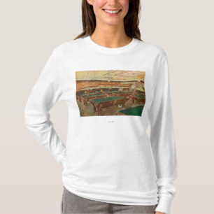 Interior View of the Graney Pool Hall T-Shirt