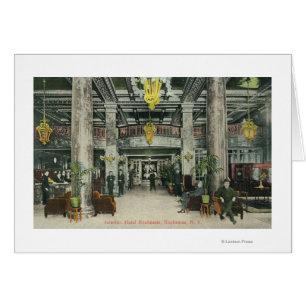 Interior View of the Hotel Rochester Lobby