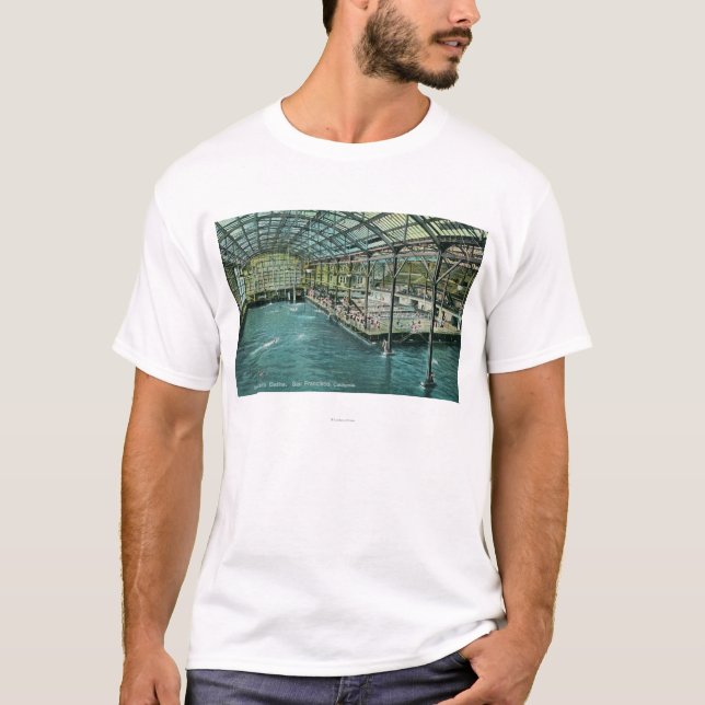 Interior View of the Indoor Sutro Baths T-Shirt (Front)